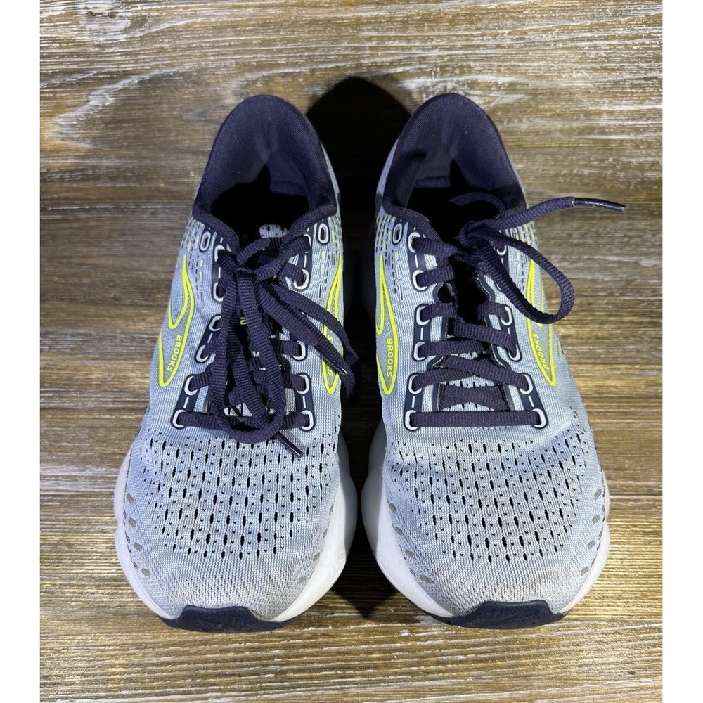 Brooks Glycerin 20 Neutral Running Shoe Light Blue Peacoat Women's Size 8.5 - Picture 3 of 7